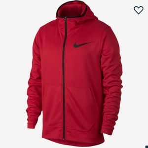 Nike Jackets & Coats - Men’s Nike red zip hoodie Nike Jackets & Coats - Men’s Nike red zip hoodie